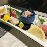 望楼NOGUCHI函館 - 海峡鮪、塩水ウニ、常呂産帆立、苫小牧産北寄、牡丹海老、恵山産平目、北海道産タコの頭