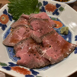 金町製麺 - 自家製 ローストビーフ　400円