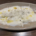 金町製麺 - 北海道 生タコのカルパッチョ　400円