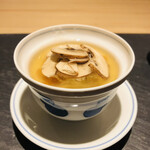 166139195 - 松葉蟹の出汁で作った茶碗蒸し