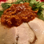 塩らー麺 本丸亭 - 赤丸塩らー麺