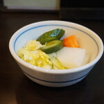 鰻禅 - 漬物