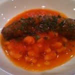 Taverna e bar il contadino - ソーセージ　インゲン豆煮