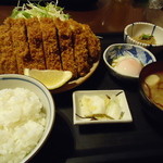 おいしんぼ - ジャンボかつ定食１５７０円