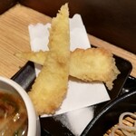 本陣そば - いか天