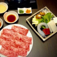 特選和牛しゃぶしゃぶ-"wagyu" Shabu-shabu
