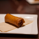 中華ダイニング 一途一心 - 2022.1 気仙沼産青鮫フカヒレ フォアグラ入り黄金ソース