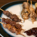 洋惣菜 亀洋 - 2022.1 串焼き盛り合わせ