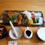 季節料理 わかめ - 国産豚ロースカツ御膳 1480円