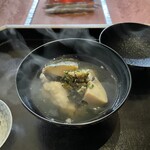 高台寺 和久傳 - 蒸し鮑の蕪蒸し