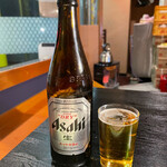 アサヒスーパードライ瓶ビール（中瓶）