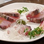 トリワイン ＰＩＫＯＳＨＨＨＵ - さわらのカルパッチョ