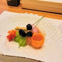 天婦羅 みやしろ - お正月らしい先付け