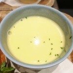カフェ カルディーノ - ランチのスープ