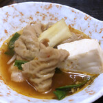 Itouya - もつ煮込み（豆腐）