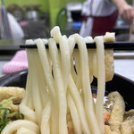 都そば - きざみかき揚げうどん