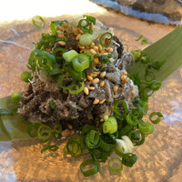 尾崎牛焼肉 銀座 ひむか - センマイ刺