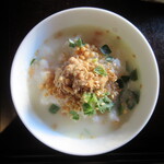 草庵 鍋島 - 鯛ペーストの湯豆腐鍋出汁がけ