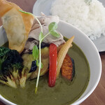 アプランティ - スープカレー・クリームチーズパラク1100円税込