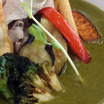 アプランティ - スープカレー・クリームチーズパラク1100円税込