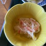 道の駅 - 富山御膳内の酢の物