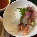 道の駅 - 富山御膳内のお造り