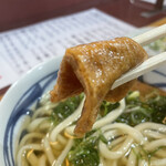 手打ち ごえもんうどん - 油揚げ