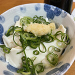 手打ち ごえもんうどん - おぼろ豆腐