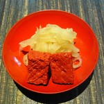 柚子屋旅館・一心居 - 切り干し大根と近江こんにゃく
      