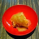 柚子屋旅館・一心居 - 新生姜のべっこう煮
      