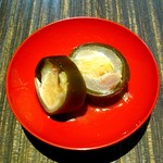 柚子屋旅館・一心居 - 
      鯛の龍皮巻き
      