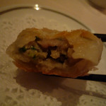 中国飯店 富麗華 - 上海蟹肉入り韮焼き饅頭