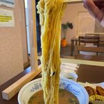 銀の湯会館 お食事処 - 味噌ラーメン揚げ餃子セット　750円