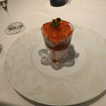 ル・マノアール・ダスティン - 苺のパルフェ