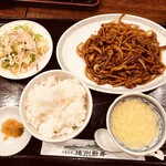 Chuugokuryouri You Shuuchuubou - 豚肉と筍の中華味噌炒め　850円