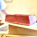 鮨おばな - 側面から