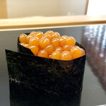 鮨おばな - 濃厚な旨味のイクラ　ここでしか無い味わい　