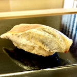 鮨おばな - 鯵はやっぱり美味しい！