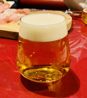 GUSTAVO - ◎生ビールで乾杯！