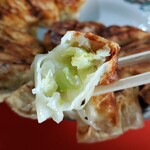 新ちゃん - ぎょうざ断面