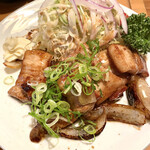 Ebisu Shokudou - 豚バラ肉のとんてき