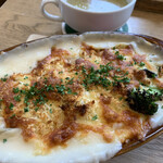 ステラカフェ - カキグラタンランチ