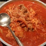 大野屋 - 超超辛豚クッパ麺（うどん）