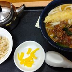 牧のうどん 博多バスターミナル店 - ミニセット640円です。