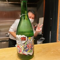 炭火割烹 大嶋 - 焼き手の佐藤さんとハクション大魔王w