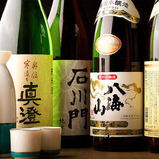 We also have a wide variety of alcoholic beverages! Local sake, shochu, etc.