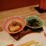 和心 かぎり - お通し