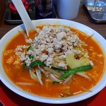 濃厚鶏白湯タンメン まつ井 - 辛味噌タンメン（辛さ強め）