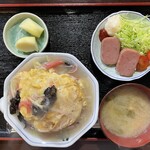 Sumiyaki Sakaba Ichien - 2022.1ワンコインランチ『天津飯』