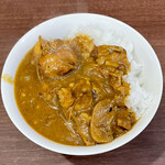 中華そば うお青 - まかないポークカレー